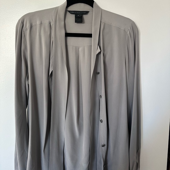 Marc By Marc Jacobs Tops - Marc By Marc Jacobs Gray Women's Blazer